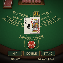 Staxino - Blackjack Table Game - Strategic Play