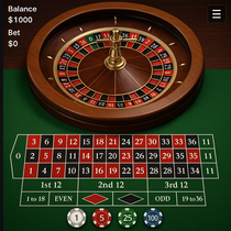 Staxino - Roulette Table Game - European and American